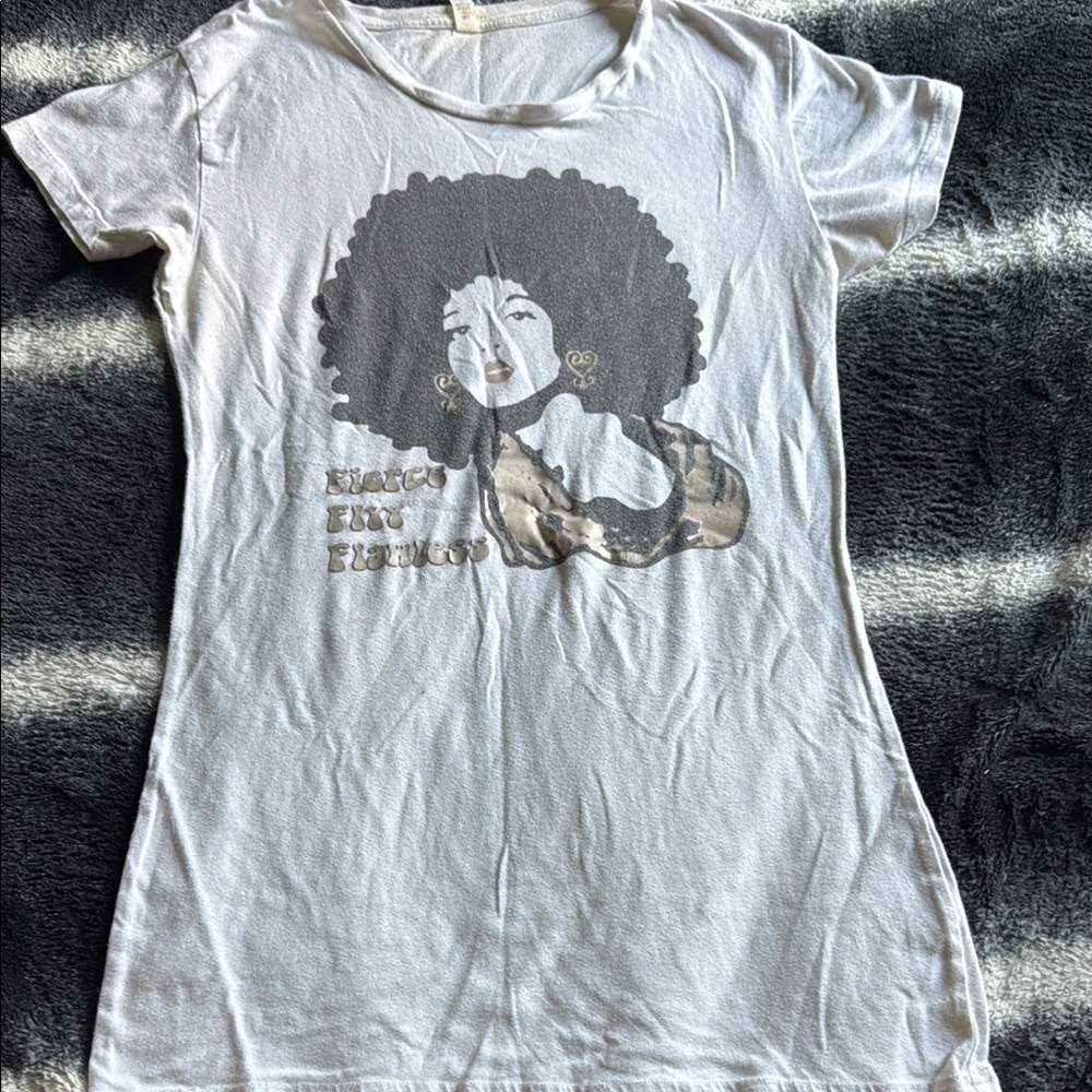 White Graphic Short Sleeve T-Shirt Relaxed Fit